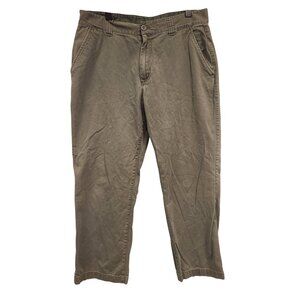 The North Face Mens 36 Short Olive Green Khaki Casual Outdoors Gorpcore Chino Pa